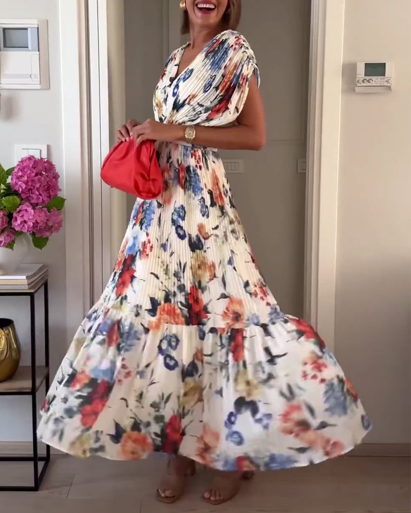 Florelle - Elegant Floral Dress