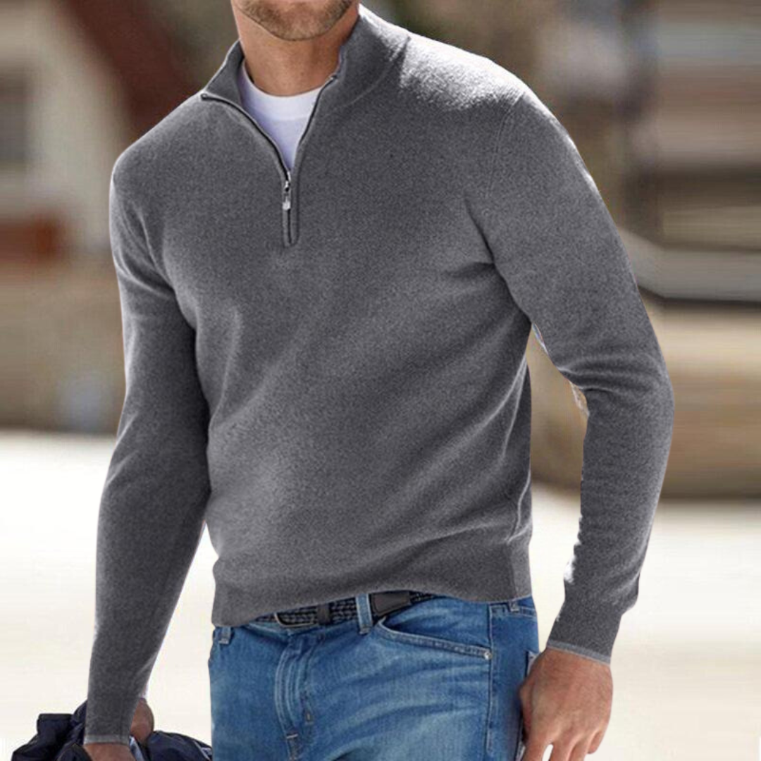 Harron | Premium Half-Zip-Pullover