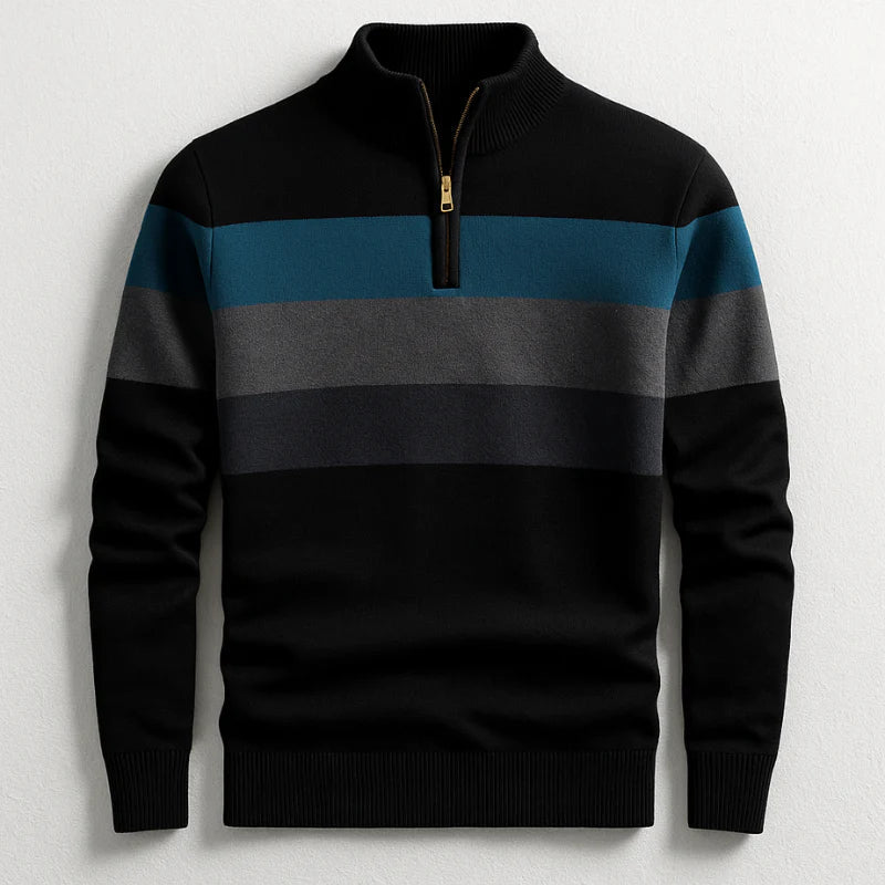 DAVID STRIPED SWEATER