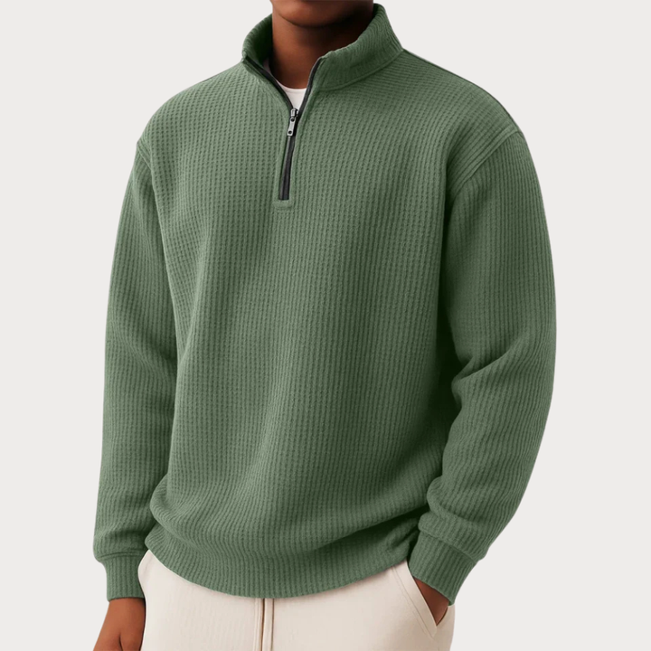 Elliott – Casual Zip-Up Sweater