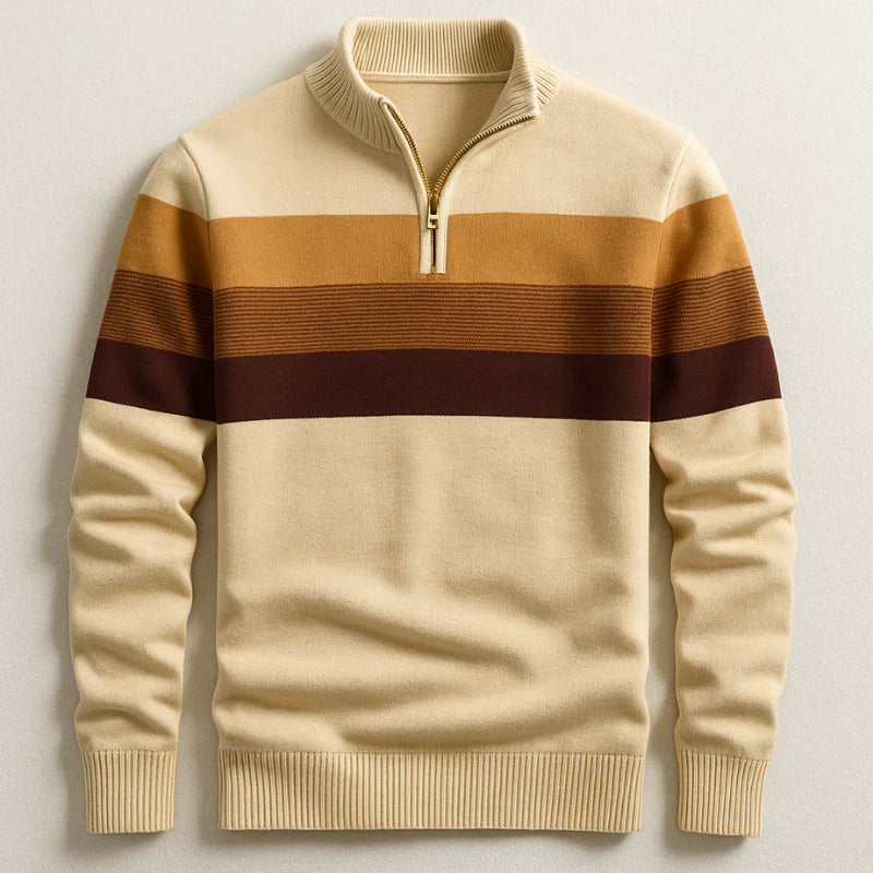 DAVID STRIPED SWEATER