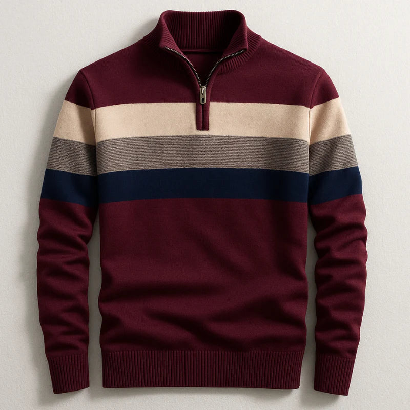 DAVID STRIPED SWEATER