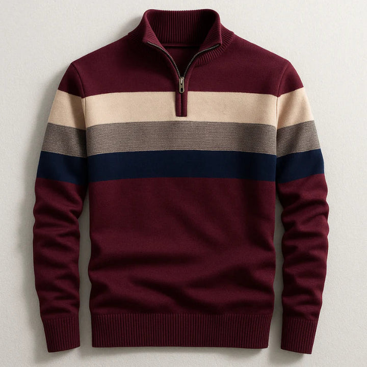 DAVID STRIPED SWEATER