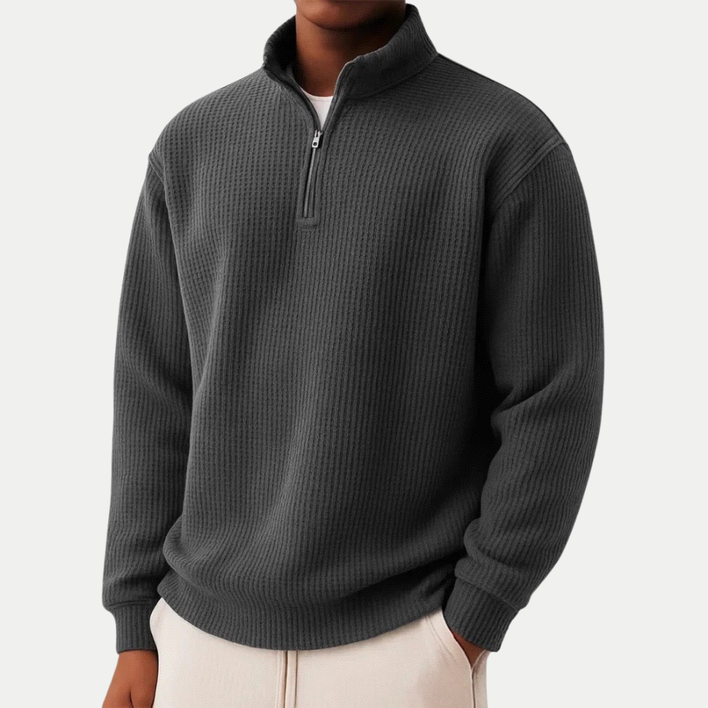 Elliott – Casual Zip-Up Sweater