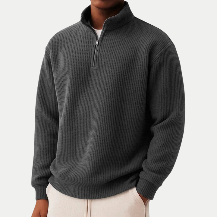 Elliott – Casual Zip-Up Sweater