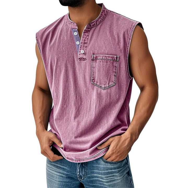 michael sleeveless shirt