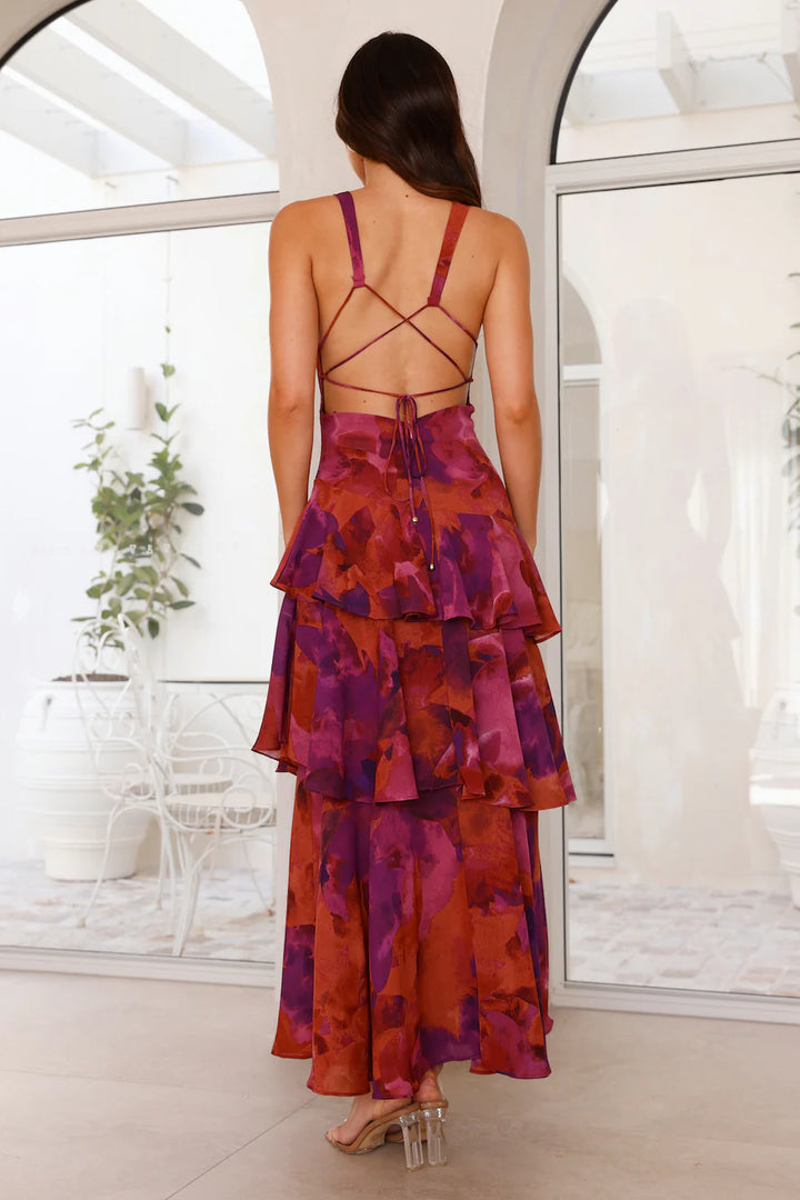 Padelinde Maxi Dress - Print