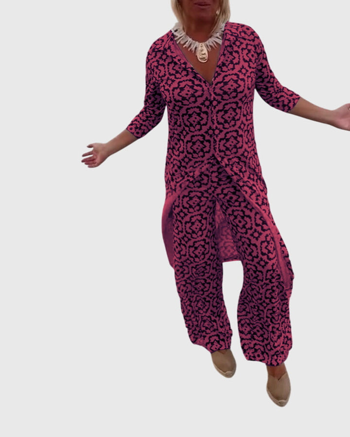 Gabriella | Elegant Vintage Two-Piece Set