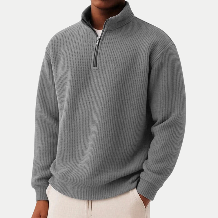 Elliott – Casual Zip-Up Sweater