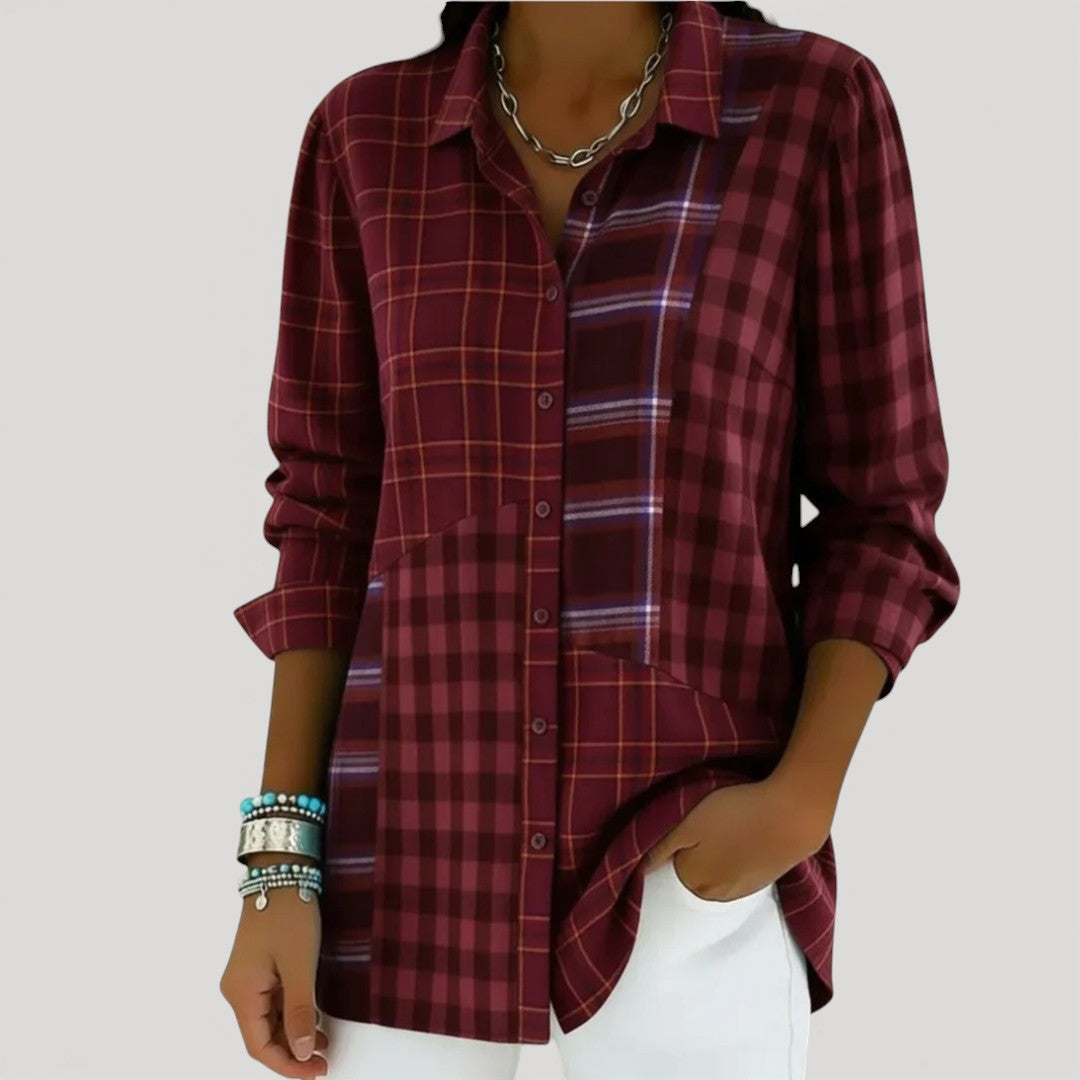 Glydel | Patchwork Shirt