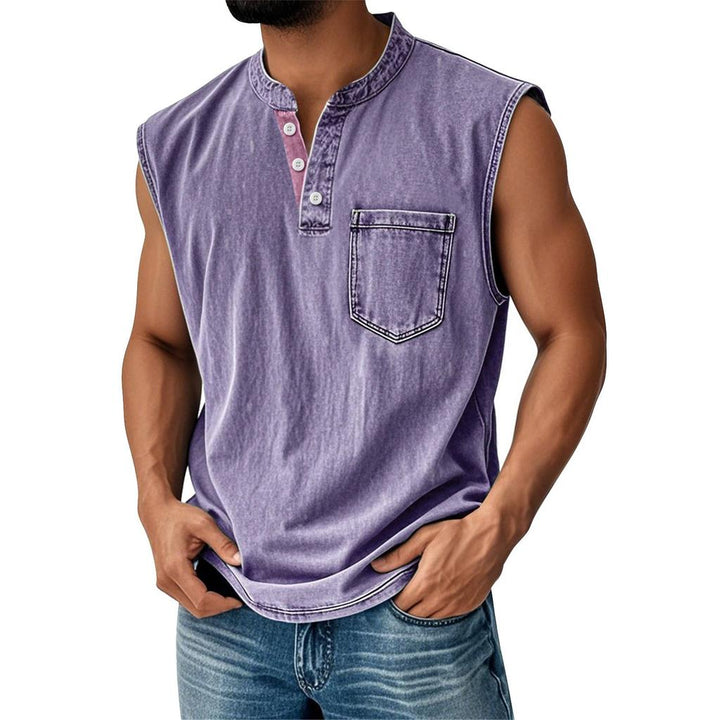 michael sleeveless shirt