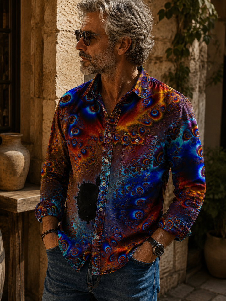 Midnight Peacock Shirt