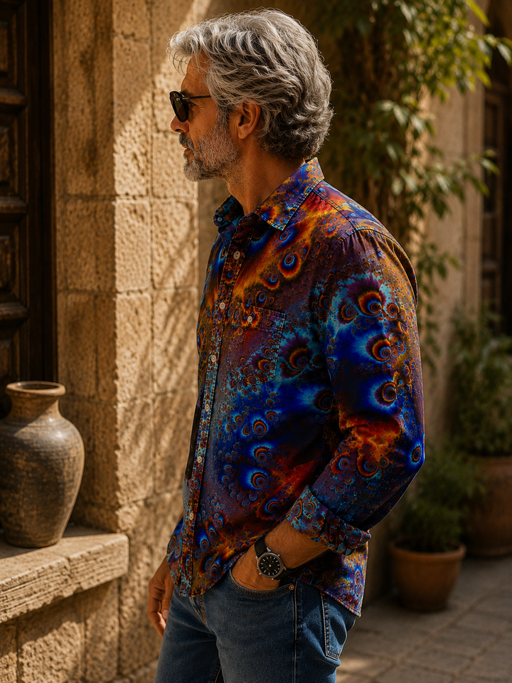 Midnight Peacock Shirt