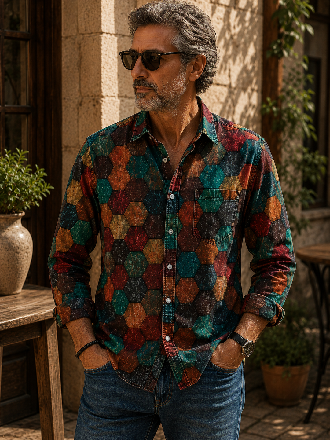 Kensington Hex Shirt