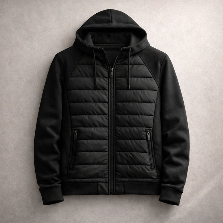 Valerio Quilted Essential Hoodie
