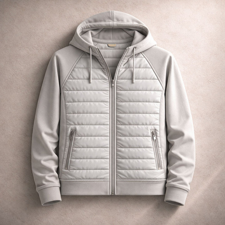 Valerio Quilted Essential Hoodie