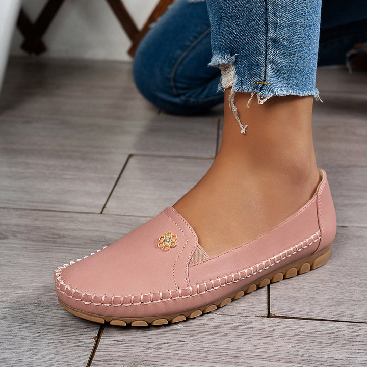 Feya Orthopedic Leather Shoes – Lightweight, Breathable, Anti-Slip
