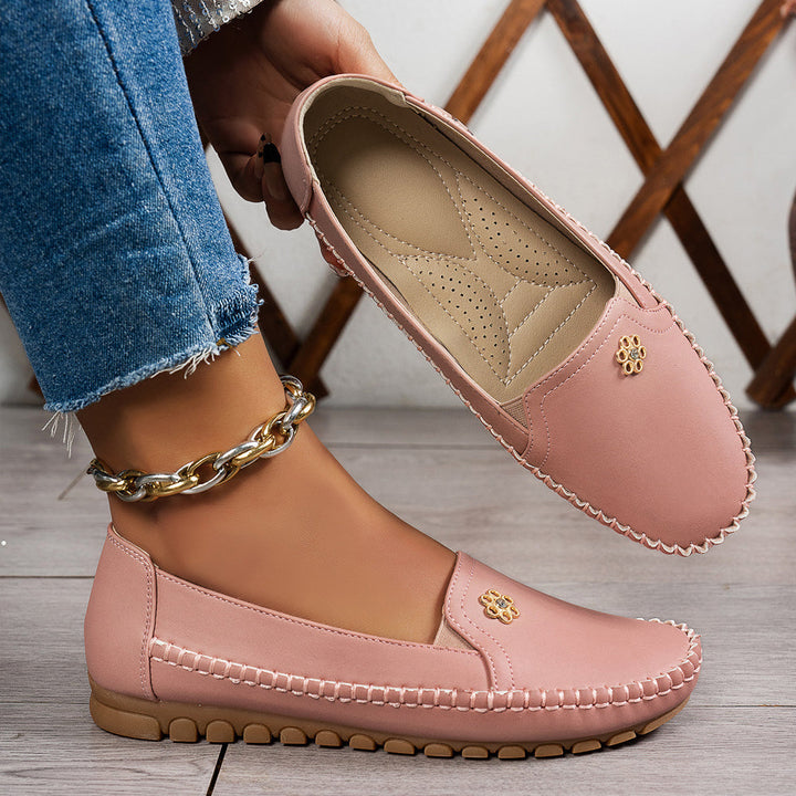 Feya Orthopedic Leather Shoes – Lightweight, Breathable, Anti-Slip