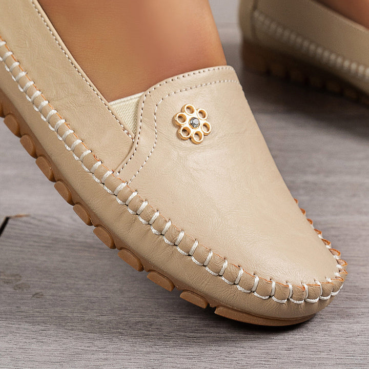 Feya Orthopedic Leather Shoes – Lightweight, Breathable, Anti-Slip