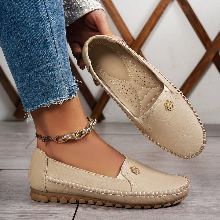Feya Orthopedic Leather Shoes – Lightweight, Breathable, Anti-Slip