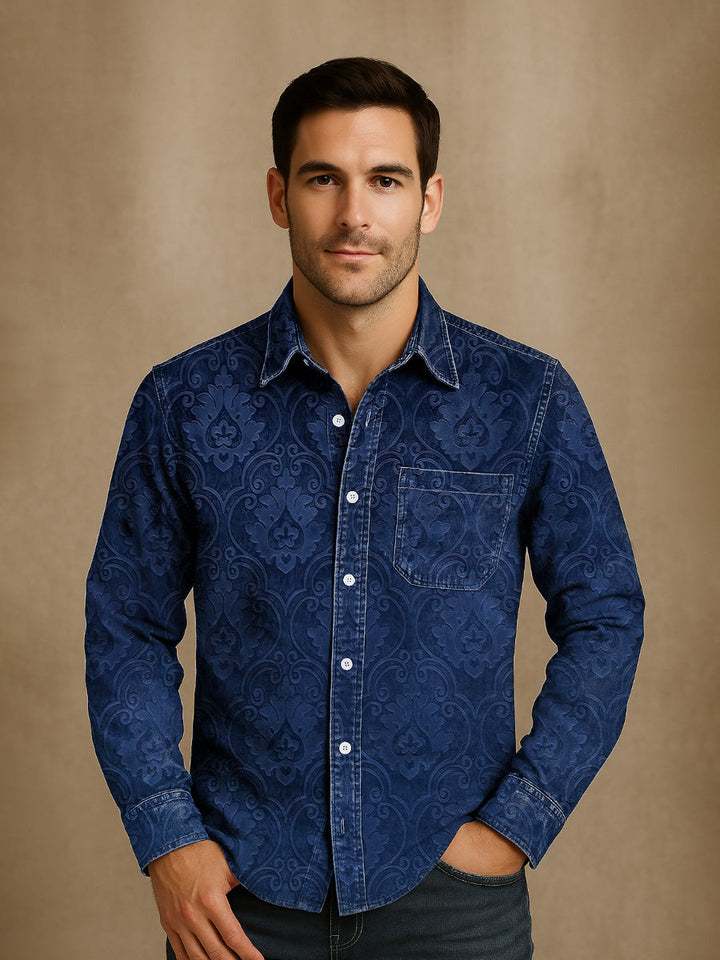 Perris Patterns Print Casual Shirt