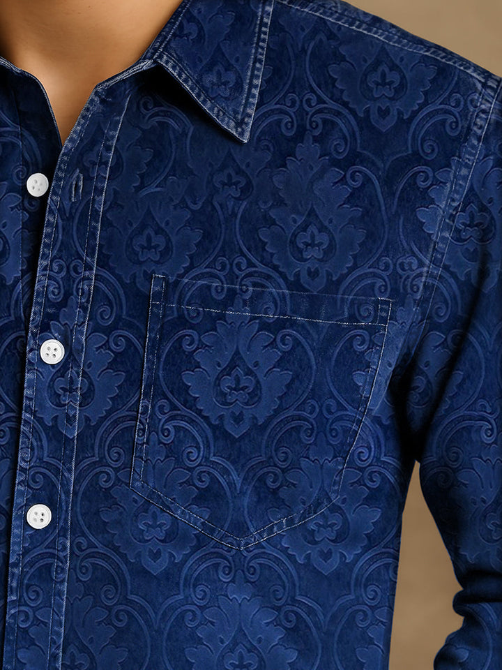 Perris Patterns Print Casual Shirt