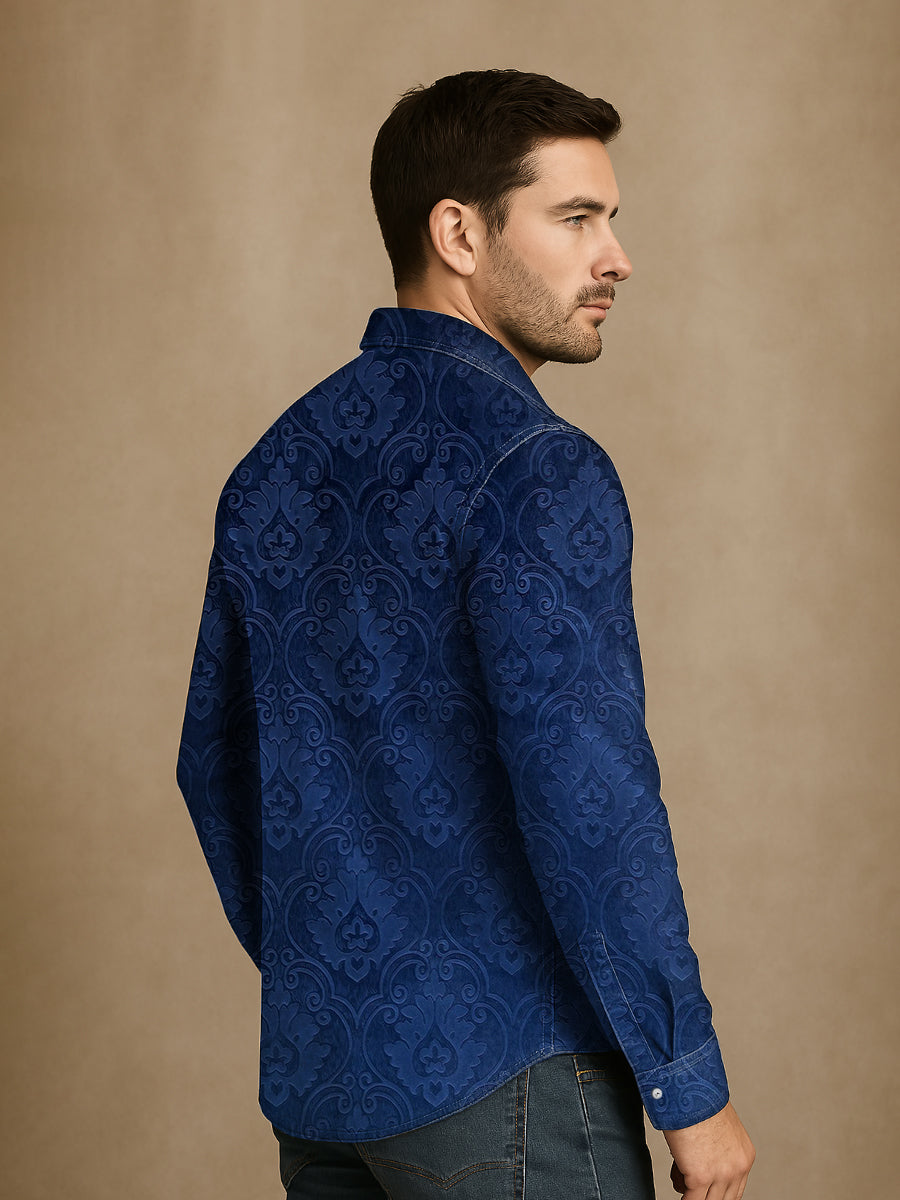 Perris Patterns Print Casual Shirt