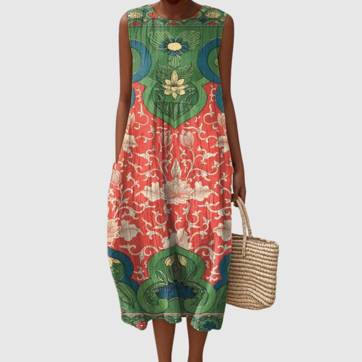 Vera | Bohemian Midi Dress