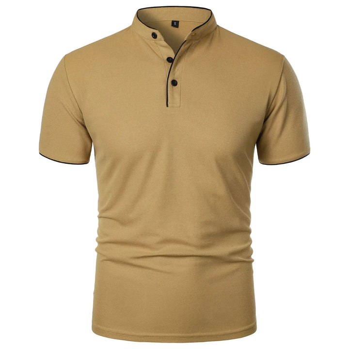 Felin | Elegantes Stehkragen-Poloshirt