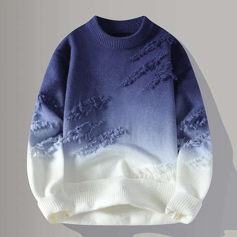 CORVELLE DISTRESSED PULLOVER