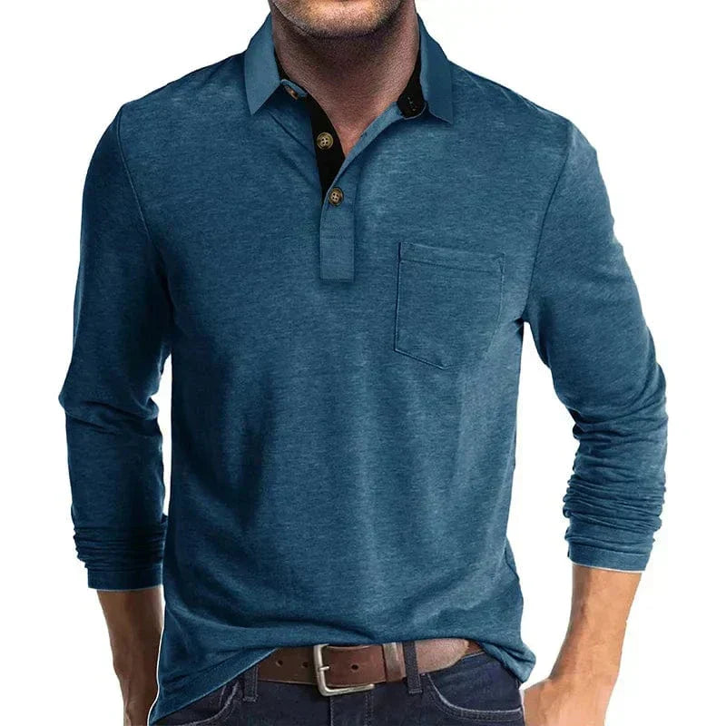 Daniel | Langarm-Poloshirt