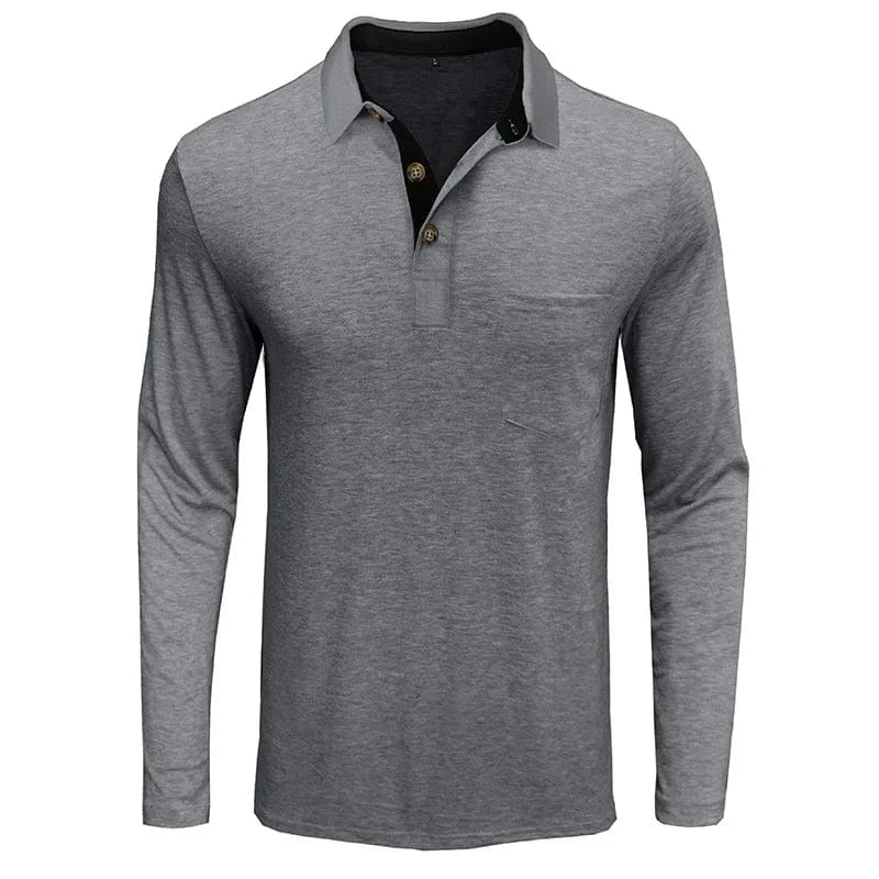 Daniel | Langarm-Poloshirt