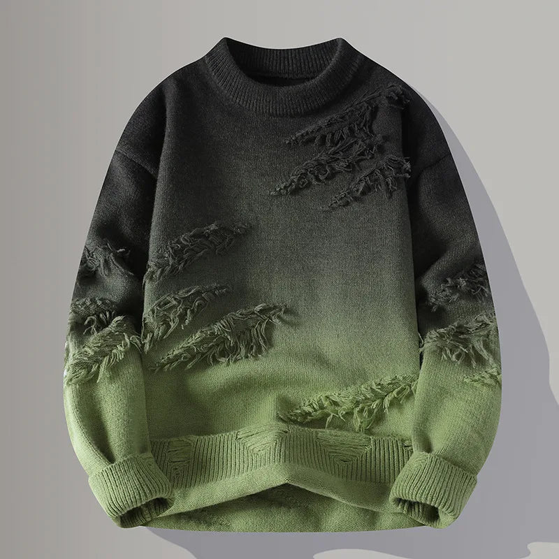 CORVELLE DISTRESSED PULLOVER