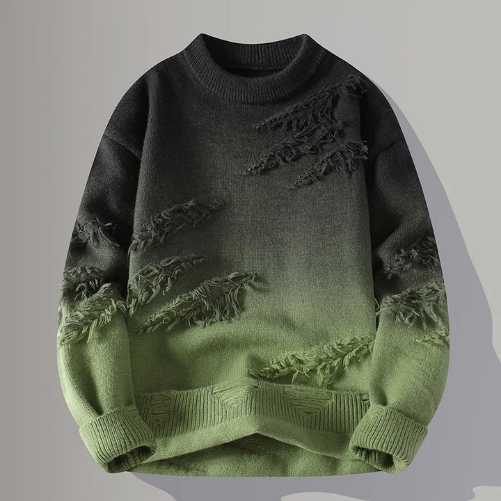 CORVELLE DISTRESSED PULLOVER