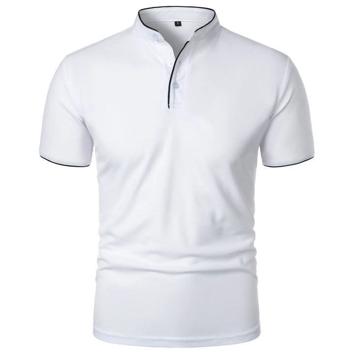 Felin | Elegantes Stehkragen-Poloshirt
