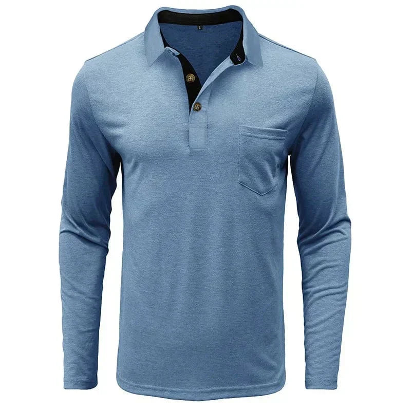 Daniel | Langarm-Poloshirt