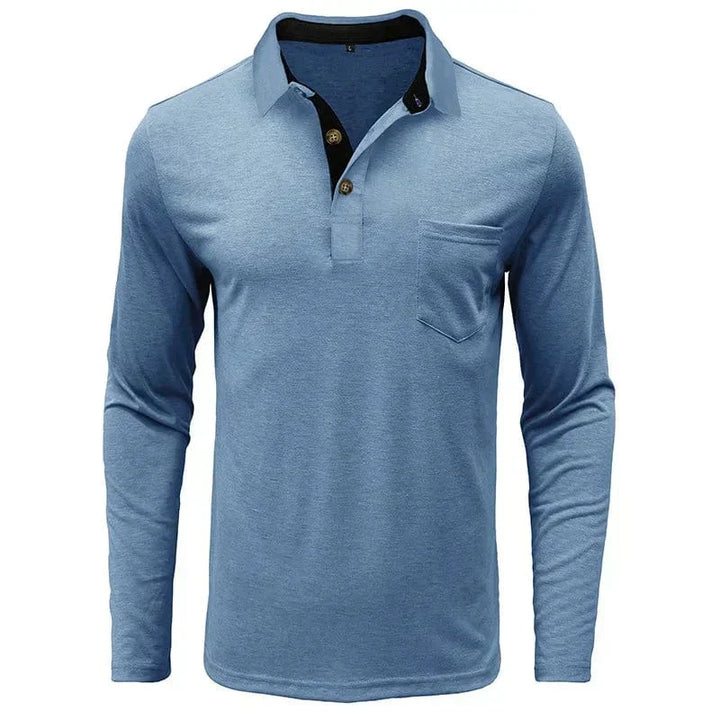 Daniel | Langarm-Poloshirt