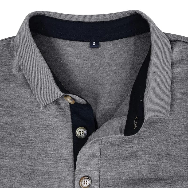 Daniel | Langarm-Poloshirt