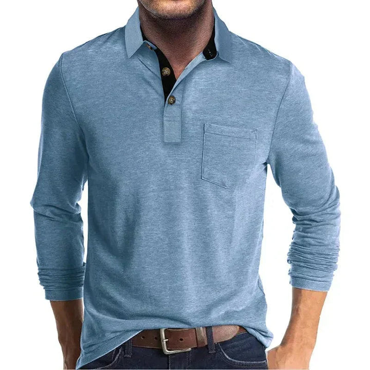 Daniel | Langarm-Poloshirt