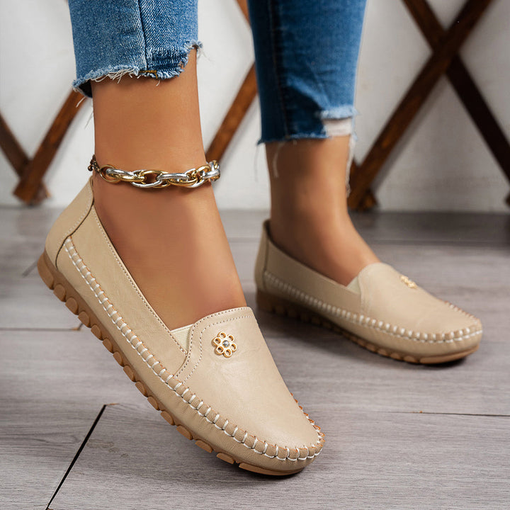 Feya Orthopedic Leather Shoes – Lightweight, Breathable, Anti-Slip