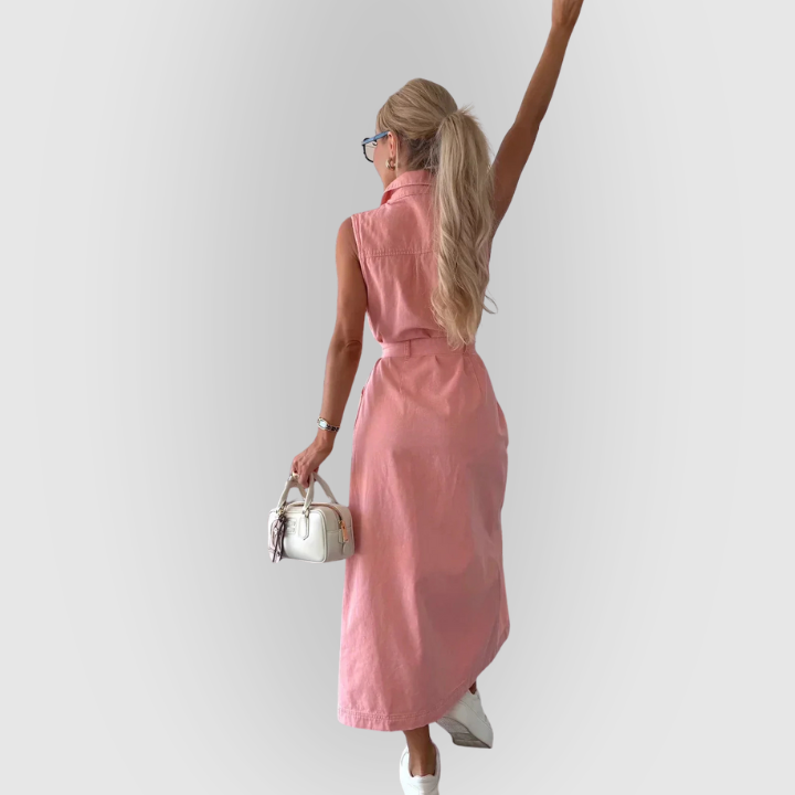 Xalviere | Maxi Denim Dress