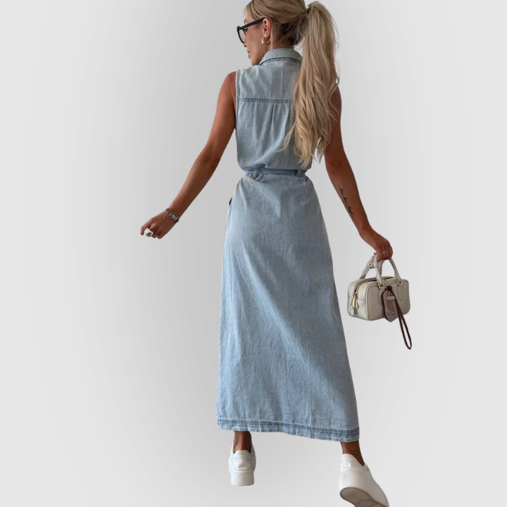 Xalviere | Maxi Denim Dress