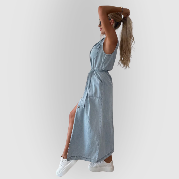 Xalviere | Maxi Denim Dress