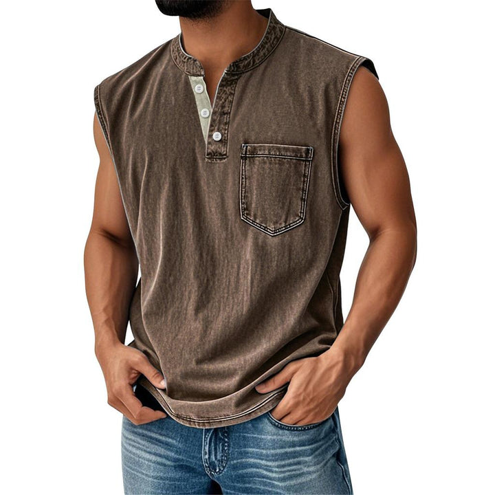 michael sleeveless shirt
