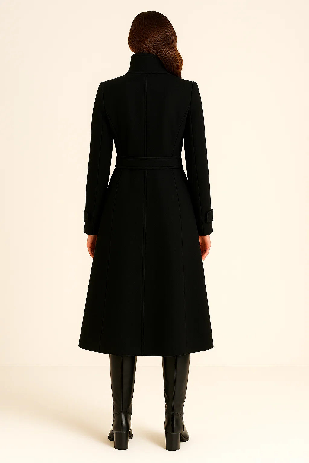 Claire High Neck Coat