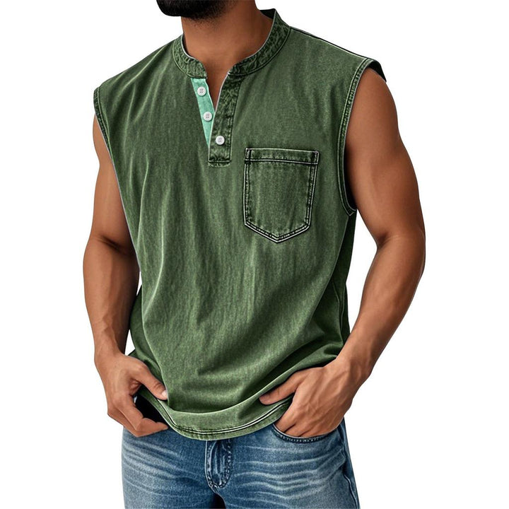 michael sleeveless shirt