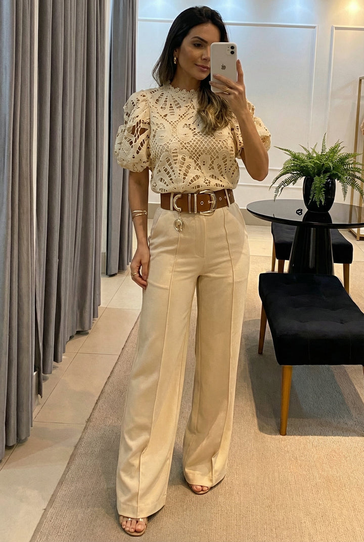 Maria | Two-Piece Set (Blouse + Trousers)