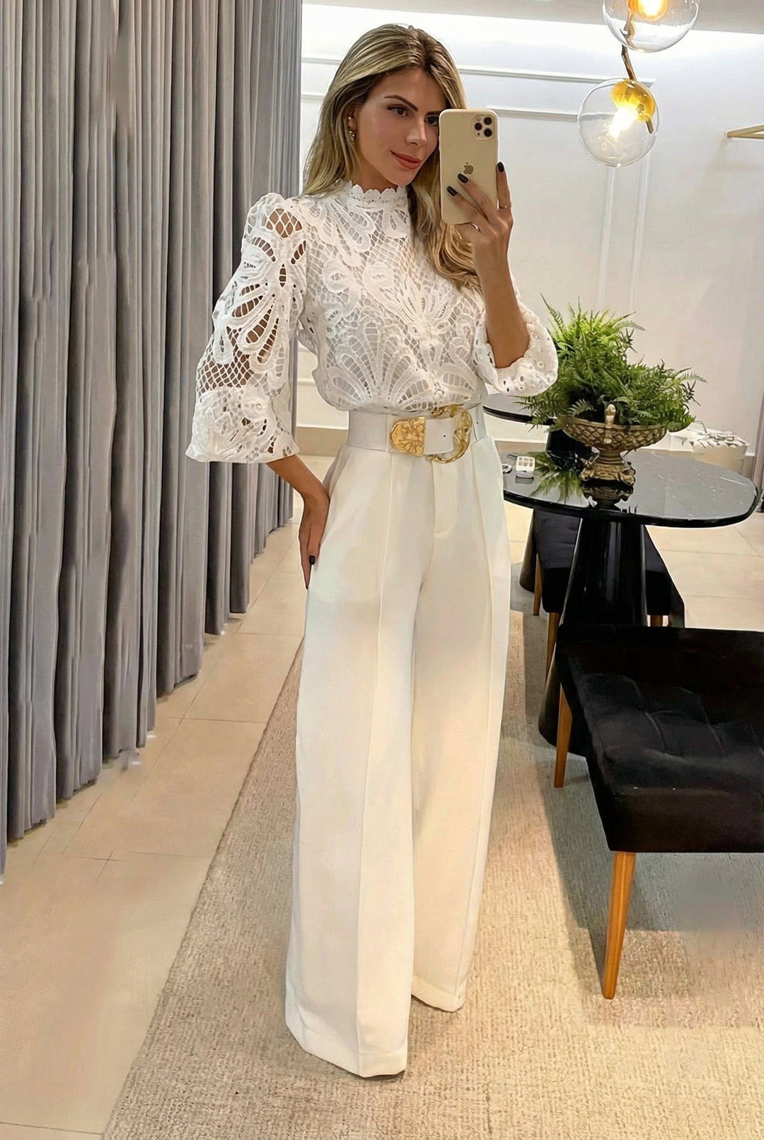 Maria | Two-Piece Set (Blouse + Trousers)