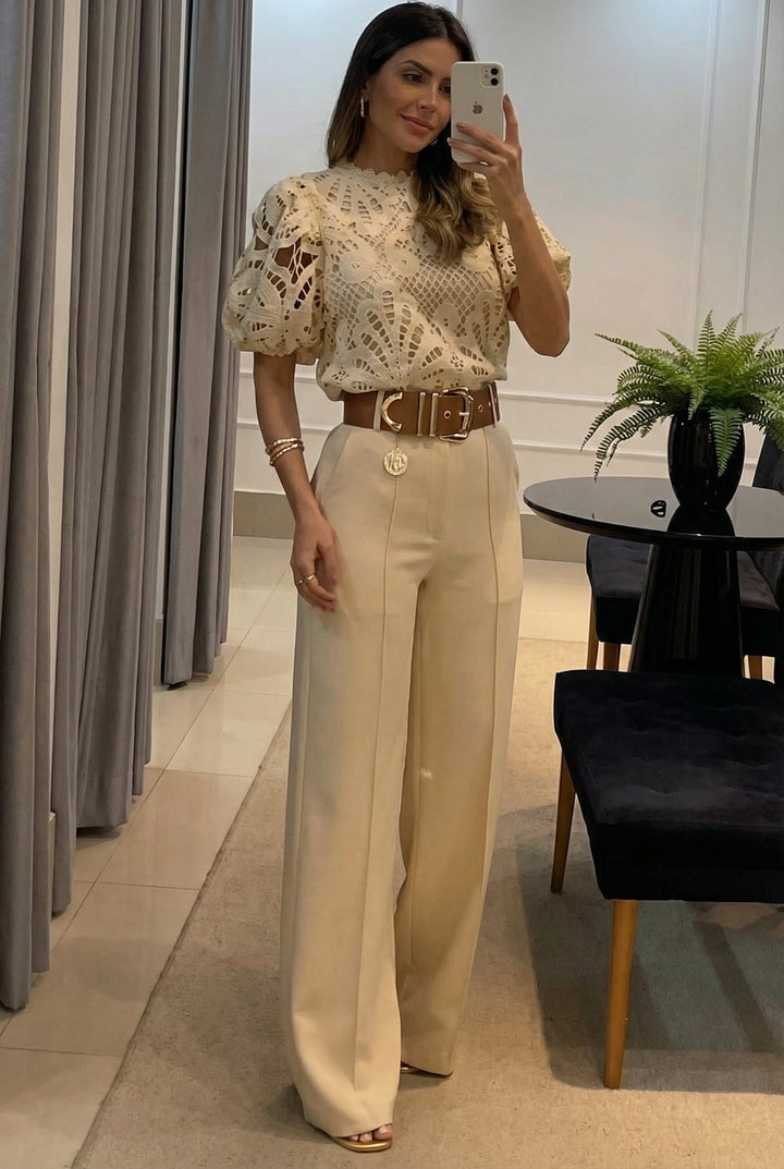 Maria | Two-Piece Set (Blouse + Trousers)