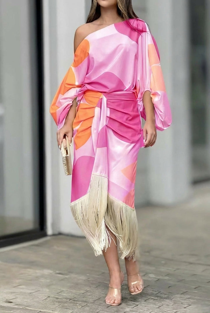 Daniela | Two-piece set with fringes